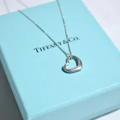 【Tiffany&Co/ティファニー】エルサペレッティオープンハートネックレス
