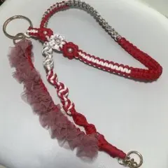 パラコード　ショルダーストラップ　スマホ紐