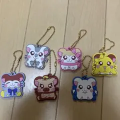 ハム太郎 ラバーマスコット 6個セット