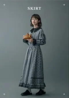 サマンサモスモス/Kazumiさんコラボ＊刺繍レース3WAYスカート