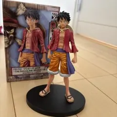 ワンピース ルフィ ミホーク 一番くじフィギュア マスターライズ 