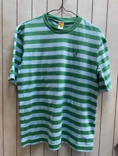 HANGTEN ブランド 古着 ヴィンテージロゴ刺繍　ボーダー Tシャツのサムネイル