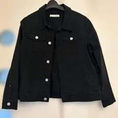 デニムショートジャケット♡SHOO-LA-RUE♡ブラック