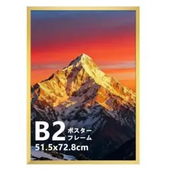 Giftgarden ポスターフレーム B2 515x728mm 壁掛け