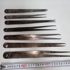 케가키 툴 컴퍼스 7종 세트, 금속 소재