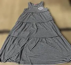 sister Jenni ストライプ ノースリーブ ワンピース　120センチ