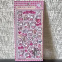 最安値‼️ハローキティー　ボンボンドロップ立体シール