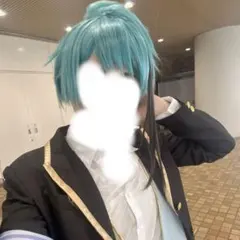 フロイド　ツイステ　コスプレ　完成ウィッグ フロイド 完成ウィッグ セット済み コスプレ ツイステ