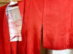 赤 羽織　着物用羽織　赤　新品　着物　羽織　赤