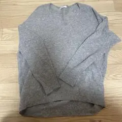 FREDY emue Vネックニット グレー 長袖のサムネイル