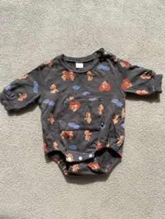 futafuta 可愛いデザインの長袖ロンパース（70cm）