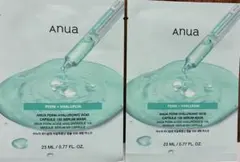 anua PDRN + Hyaluron セラムマスク 2枚