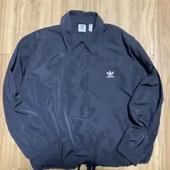 アディダス　コーチジャケット　刺繍　お花