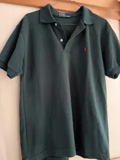 Polo by Ralph Lauren ダークグリーン ポロシャツMサイズ