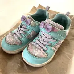 ムーンスター 女児 スニーカー 18.5cm