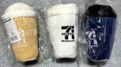 セブンイレブン　happyくじ　B賞　セブンカフェ　ぬいぐるみチャーム