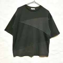 ユナイテッドアローズ 切り替え半袖Tシャツ グレー S 大きめ カジュアルのサムネイル