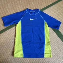 Nike ラッシュガード ブルー ライトグリーン140