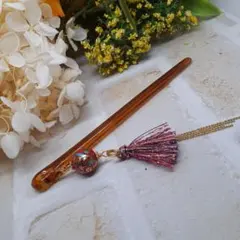 洋装にも合う・かんざし・和風髪飾り タッセル付き