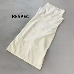 リスペックノースリーブワンピース グラン山貴 上品 バックファスナー サイズ1のサムネイル