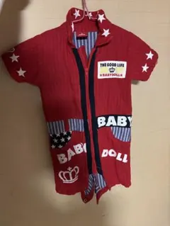BABY DOLL 赤いロンパース 80サイズ