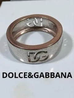 DOLCE&GABBANA シルバー ロゴ入り リングのサムネイル