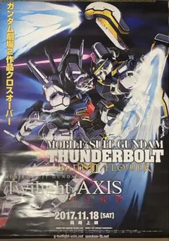 機動戦士ガンダム サンダーボルト トワイライトアクシズ ポスタB2 2017年