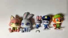 ズートピア ガチャガチャ フィギュア