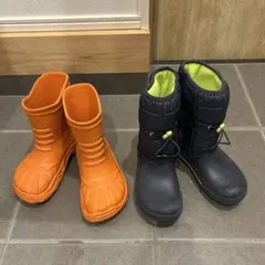 値下げ！クロックス　スノーブーツ　長靴セット