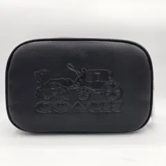 新品未使用　COACH ショルダーバック　レザー　ブラック　F75818
