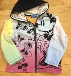 東京ディズニーリゾート ミニーちゃん柄 パーカー 110cm
