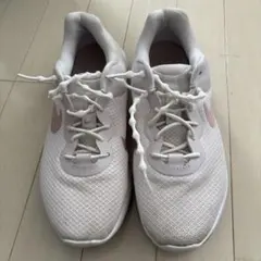 Nike スニーカー(紐ピンク別付き 新品) 紐ホワイト/ピンク US 7.5のサムネイル