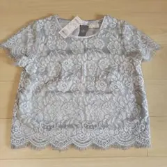 新】プリスティン（PRISTINE）カラードスカラップ刺繍ノースリーブ 