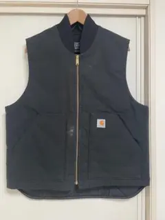 Carhartt カーハート ダックベスト キルティングベスト ブラック L
