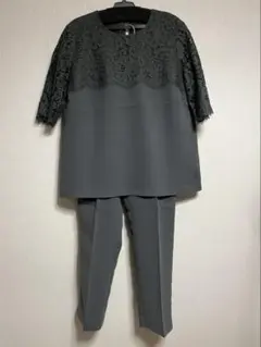 【28日まで掲載】ユナイテッドアローズ　パンツスーツ　セットアップ　グレー