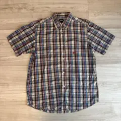 【美品】old stussy USA製　チェックシャツ　Lサイズ