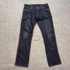 JOHNBULL カーゴデニムパンツ　片ポケットのサムネイル
