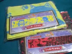 お値下げしました。 銀魂　一番くじ　G賞ジャガードタオル 　2枚