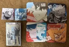 ヒロアカ　ヒロアカ展　原画展　コースター　轟焦凍　 荼毘 エンデヴァーステッカー