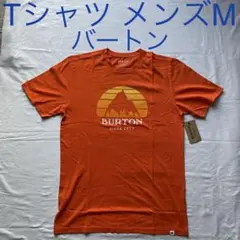Tシャツ メンズM オレンジ色 バートンのサムネイル