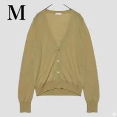 ユニクロ【M】ライトＶネックカーディガン 長袖 薄手 羽織り