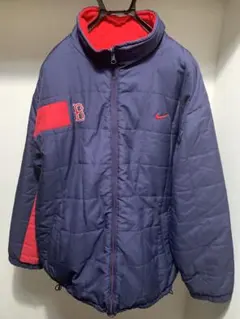 00s NIKE レッドソックス 中綿ジャケット パフジャケット リバーシブル