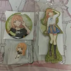 学園アイドルマスター 学マス 紫雲清夏グッズ ラメアクリルスタンド 缶バッジ 等