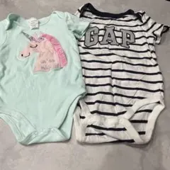 半袖　ロンパース　2枚セット