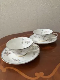 HOYA ティーカップ・ソーサー 2個セット