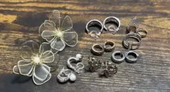 アクセサリー まとめ売り イヤーカフ リング イヤリング セットのサムネイル