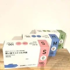 ✨箱のまま発送✨【２０箱／２０００枚／Ｍ】ニトリル手袋▫使い捨て手袋▫川西工業▫ ✨箱のまま発送✨【20箱／2000枚／M】ニトリル手袋▫使い捨て