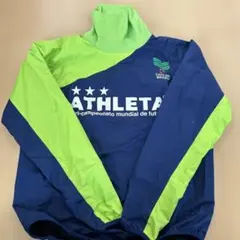 ATHLETA ハイネック ピステ S ネイビー/ライム
