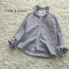 フランクアンドアイリーン ロンハーマン別注 ストライプ 白 XXS