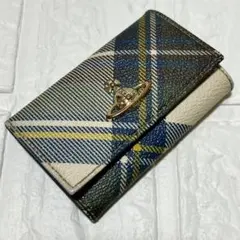 ヴィヴィアン vivienne westwood オーブ チェック キーケース